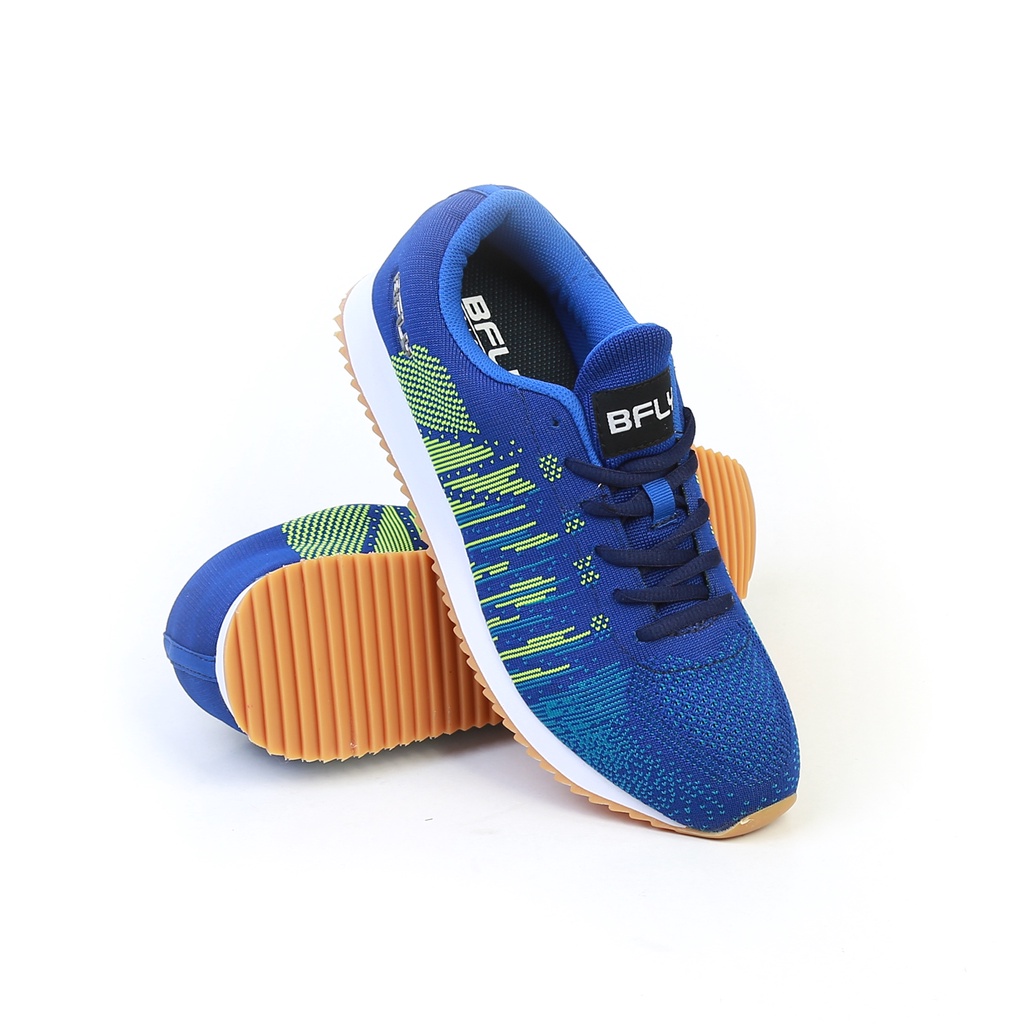 BFLY Sepatu Sneakers Casual Sporty CAPELLA N SERIES Blue Pink Synthetic Mesh