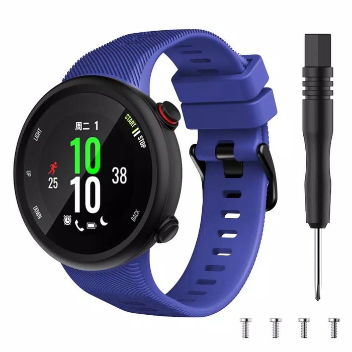 Strap band tali jam Garmin SWIM 2 Forerunner 45 silicon karet