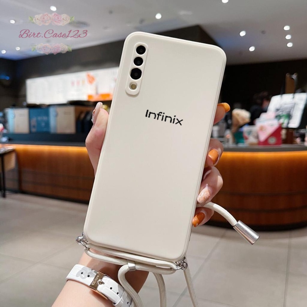 SOFTCASE SLINGCASE ORIGINAL SILIKON PELINDUNG KAMERA INFINIX SMART 4 5 NOTE 8 10 BC6193