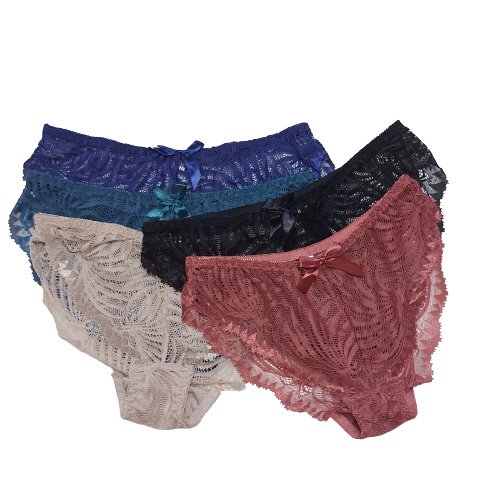 CD Wanita Full Transparan Brokat Bellewear 92905