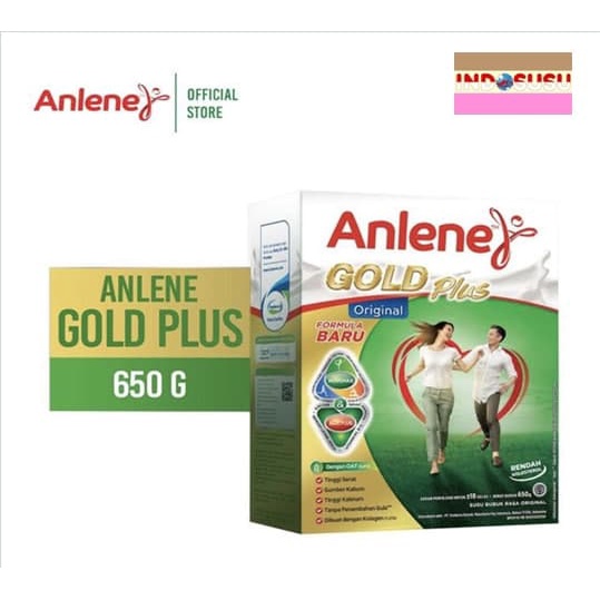 

Anlene GOLD PLUS Original / Cokelat / Vanilla 650gr