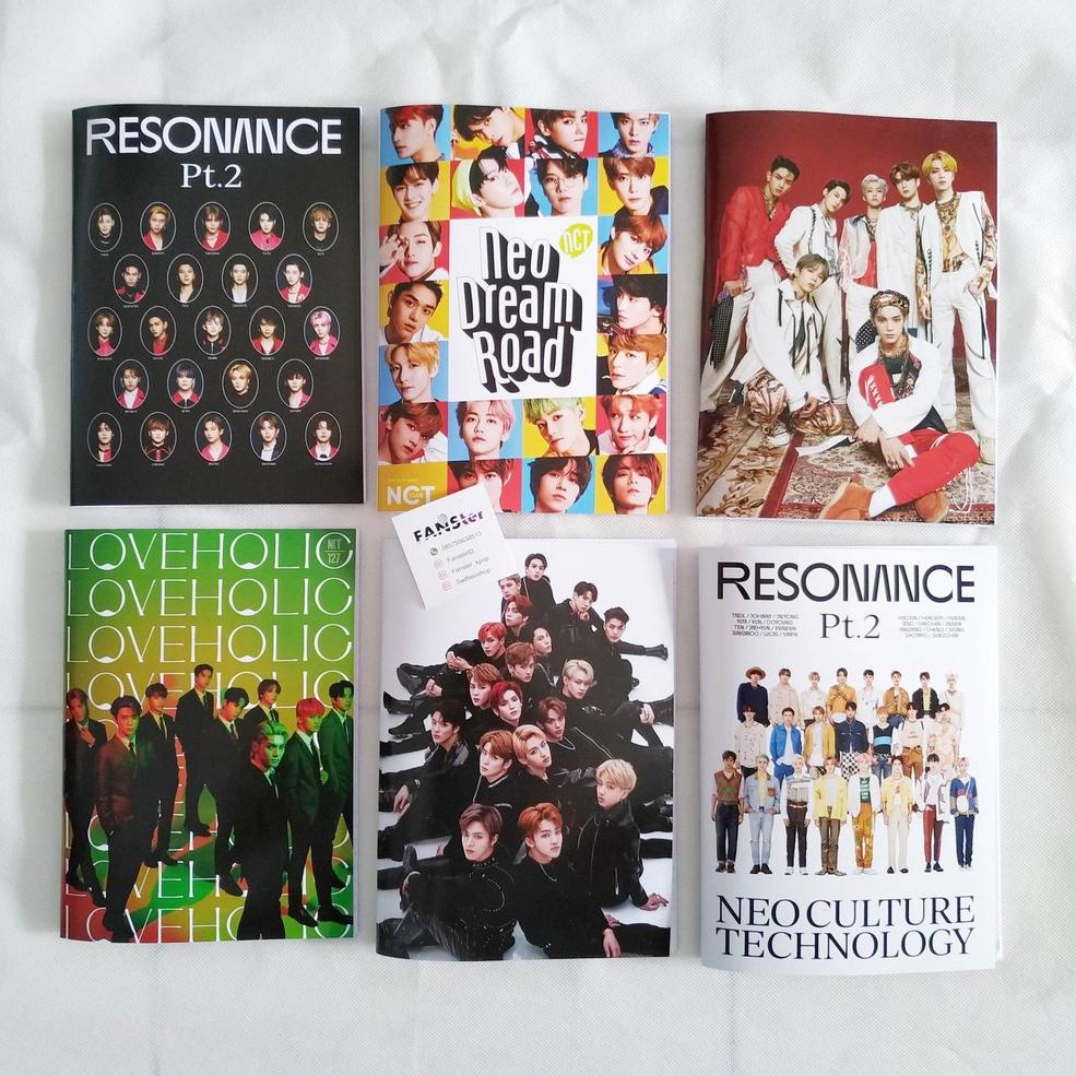 

Limited Edition || EnT Buku Tulis Kpop NCT (Isi 6 buku) Bisa Request Gambar ||Restock