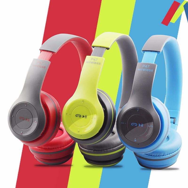 Headphone wirelles Bluetooth P47 / headset bluetooth Megabass