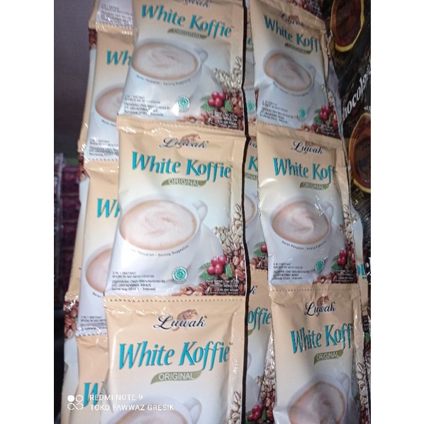 Luwak White Koffie Renteng (10 x 20 gr ) Sachet