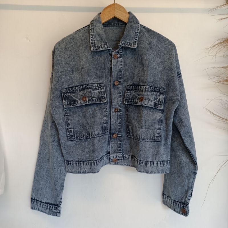 JACKET JEANS  OVERSIZE AIRO