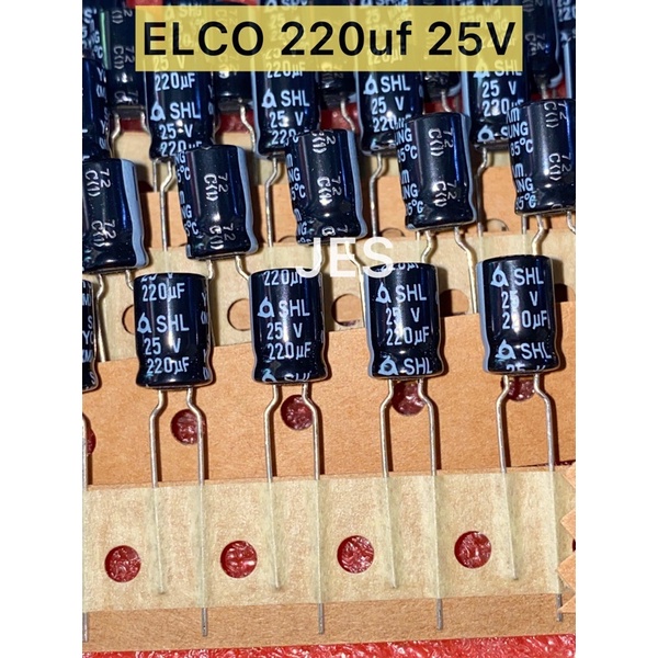 ELCO 220uf 25V RENCENG BERKUALITAS