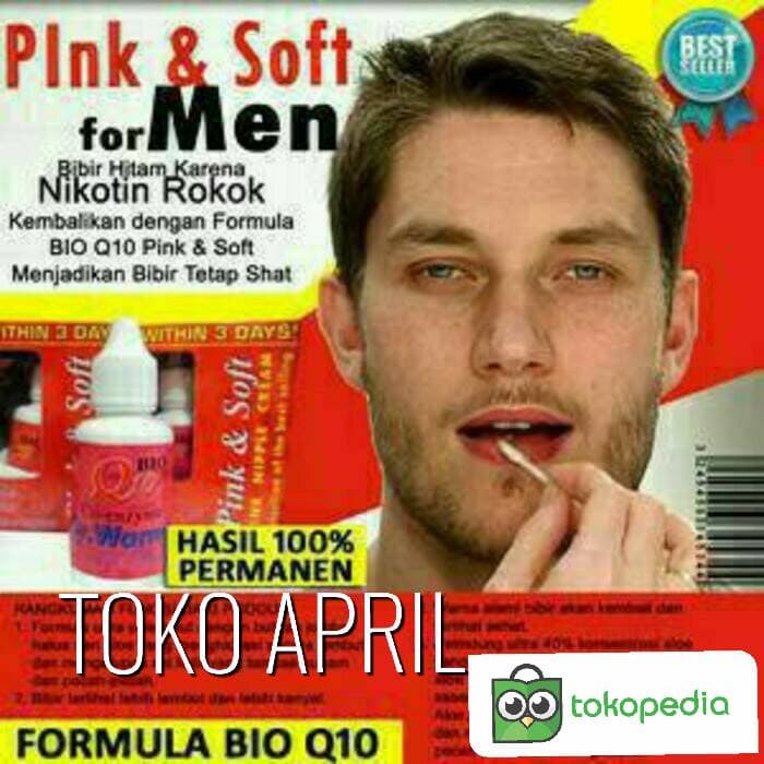 [HOT SALE] Pemerah Bibir Permanen - Pink & Soft