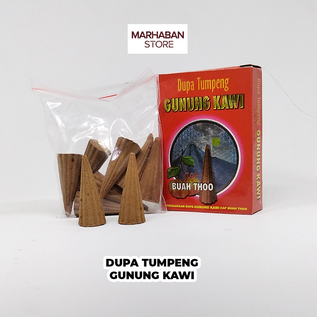 Dupa Kerucut Gunung Kawi Cap Buah Thoo Dupa Tumpeng Hio Gunung Kawi