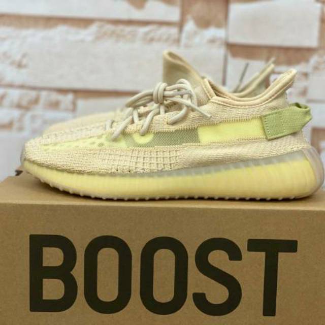 News adidas originals yeezy 350v2 'flax' up there store