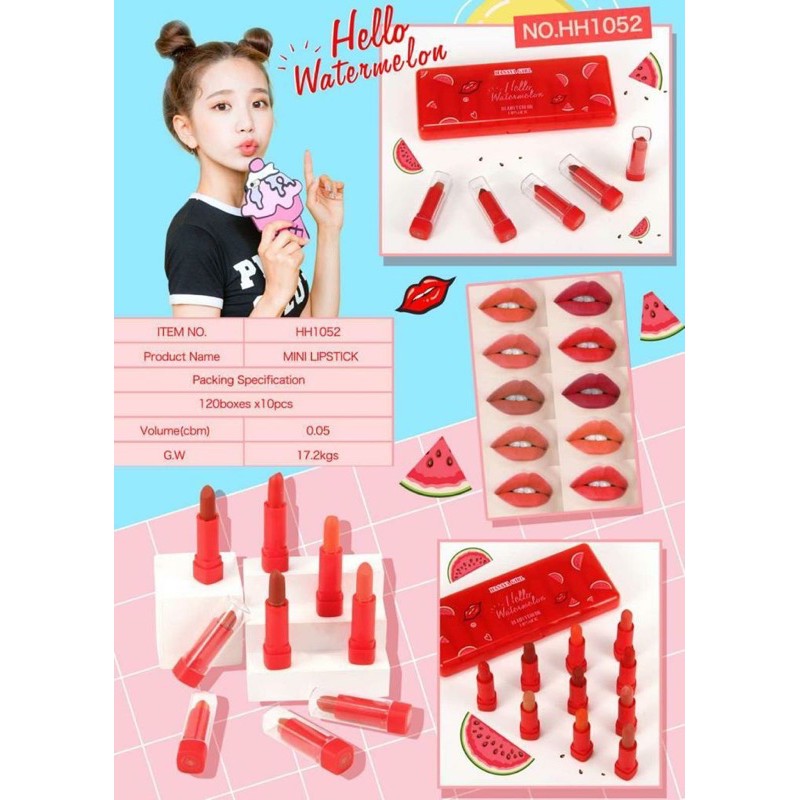 [ ECER ] HASAYA GIRL LIPSTICK MATTE BOX BENING &amp; JUICE LIPSTICK