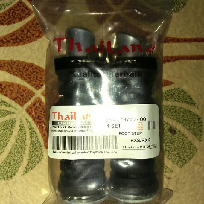 .:. TERHEMAT PART MOTOR.:. KARET FOOTSTEP BELAKANG RX KING RXS BULAT KORTING