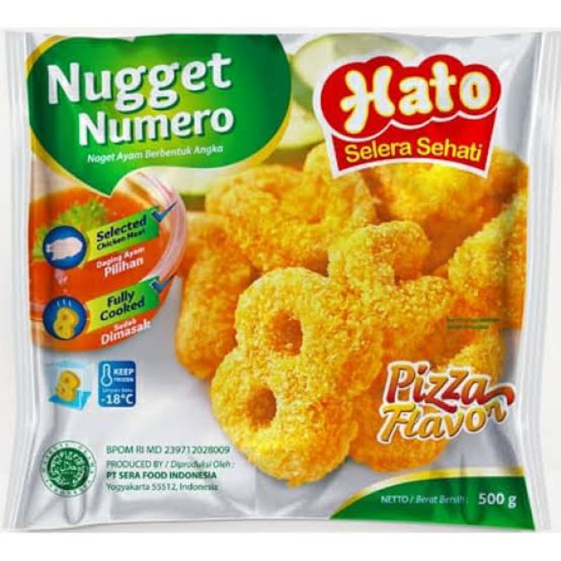 

HATO NUGGET FROZEN 250/500gr