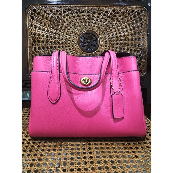 Preloved Tas Coach Pink