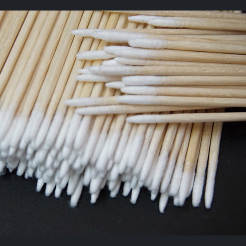 Cotton swab / stik kayu / stick pembersih sulam /stik pembersih sulam alis /tusuk gigi