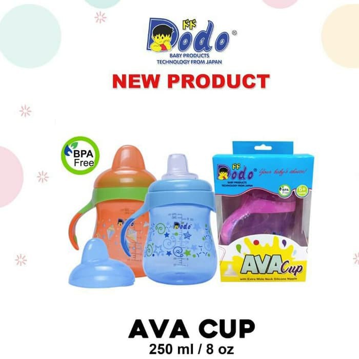 Dodo Ava Cup 250ml | Botol Minum Anak dengan Spout