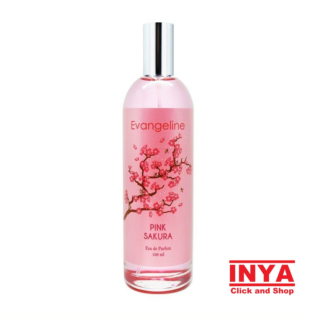 EVANGELINE PINK SAKURA 100ml Eau de Parfume - Natural Spray Parfum