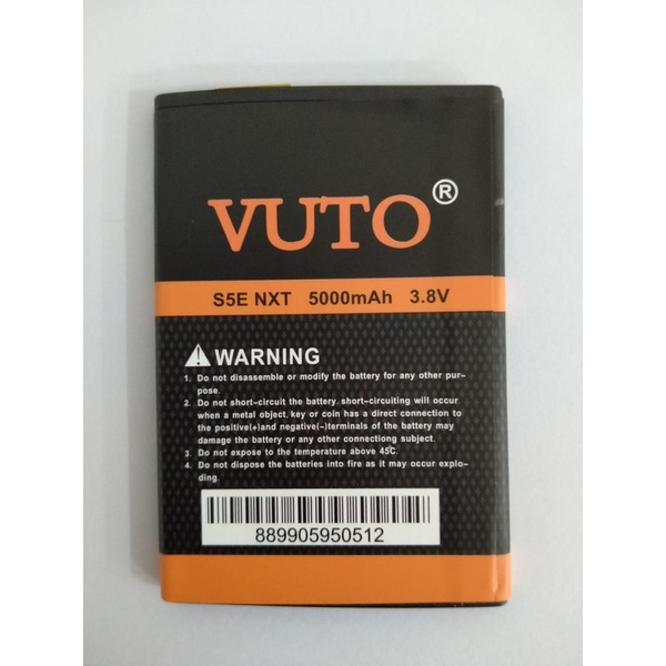 Battery Batere Batre Baterai Double Power Vuto Advan S5E NXT