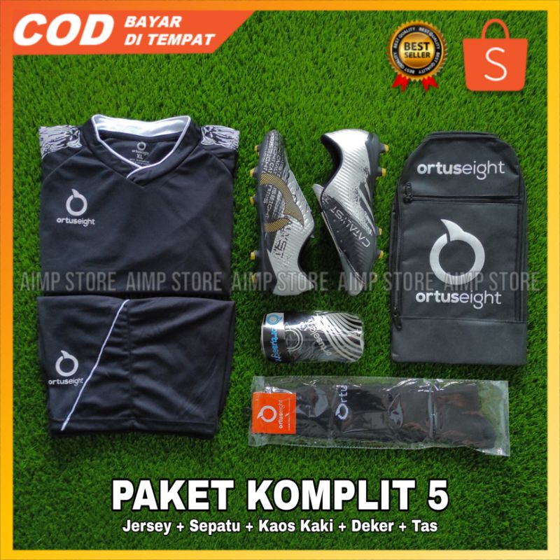 [Real Pic] Paket Bola Komplit | Paket Komplit Bola | Paket Sepatu Bola-Gambar 5
