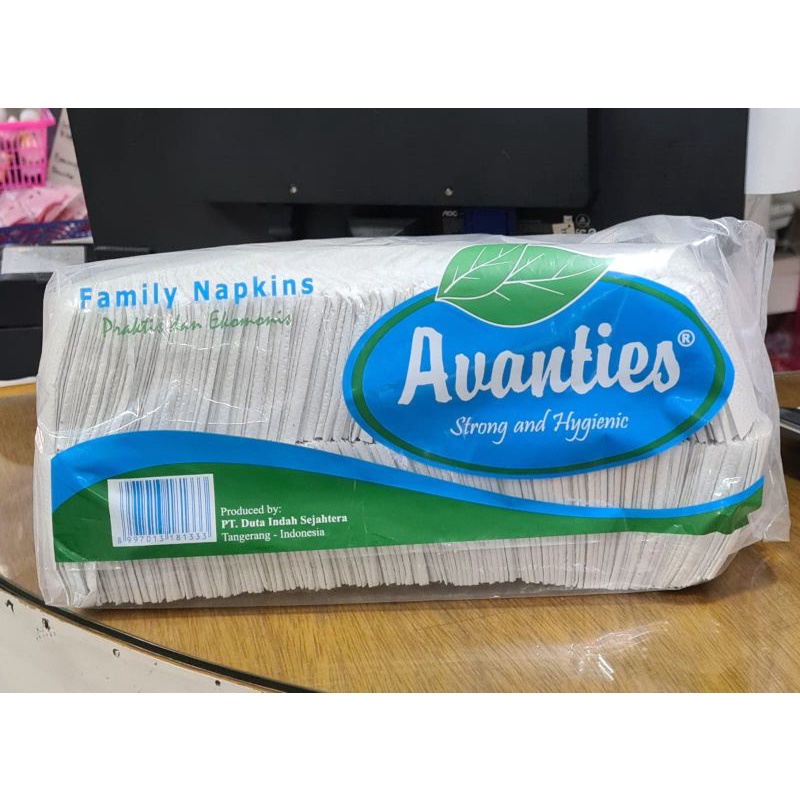 TISSUE AVANTIES FAMILY NAPKINS (potong)