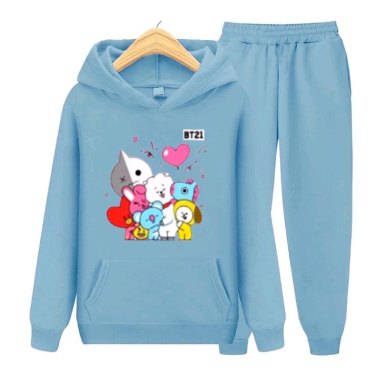 Setelan Sweater anak perempuan 02/Baju Sweater Hoodie Setelan anak perempuan 02