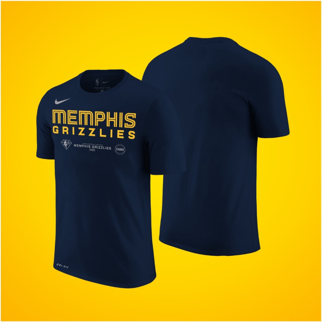 T shirt Kaos Baju Basket Memphis Grizzlies NBA 2022 Playoffs Mantra
