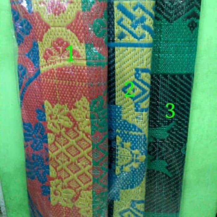 Tikar Plastik Murah - Tiker Lipat Lantai - Karpet Alas Portable Piknik