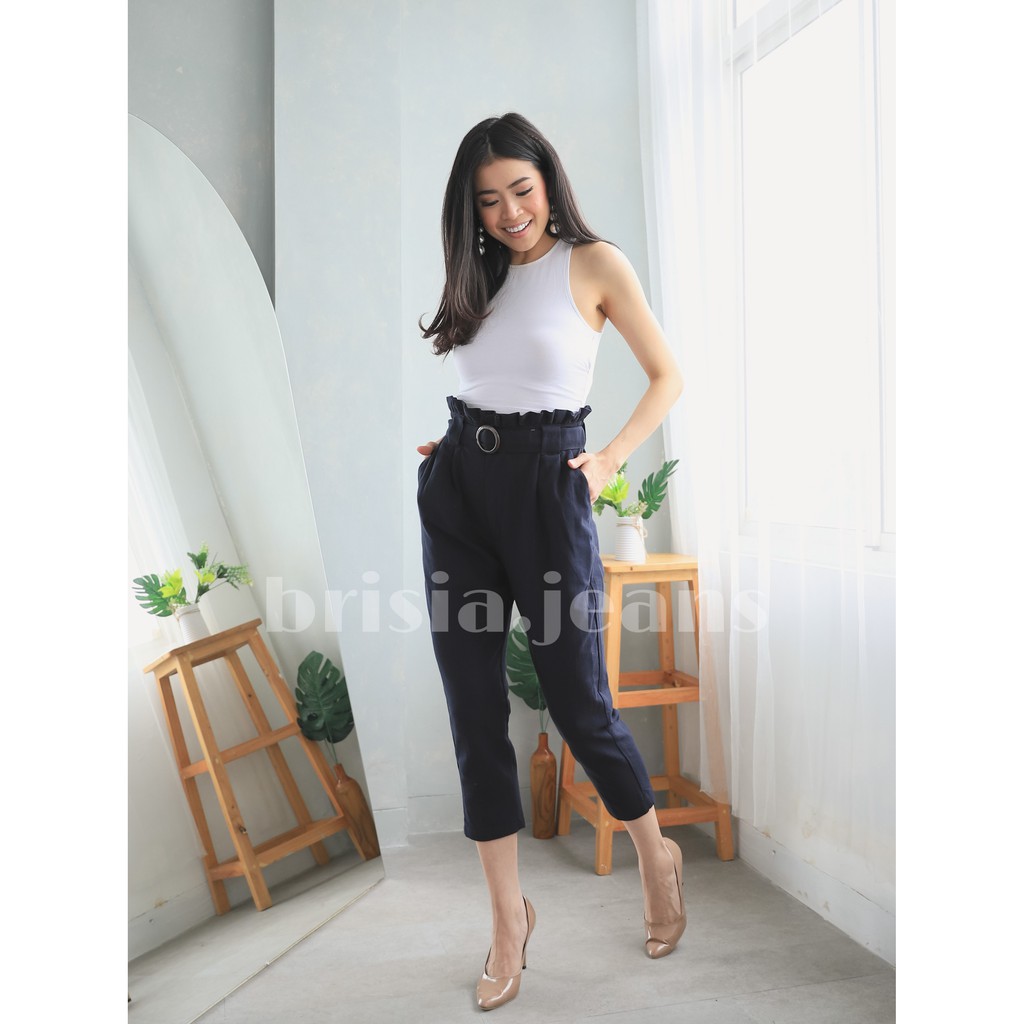 3 WARNA - SUNNY Linen Pants / Formal Pants