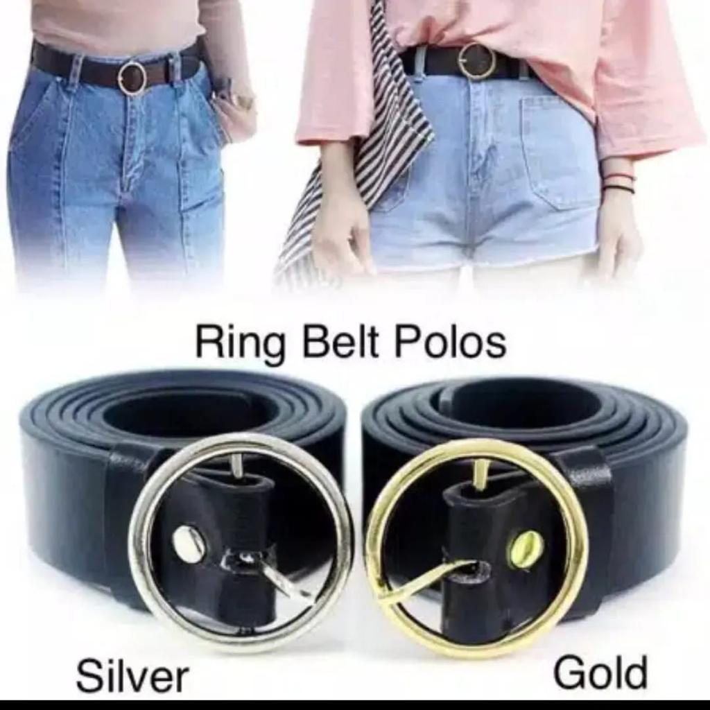 Belt Ikat Pinggang Wanita Bahan Kulit