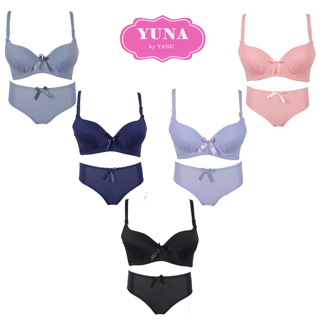 YUNA | Size 34A - 38A | Bra Set Kawat YUNA 855 | Bra dan Cd