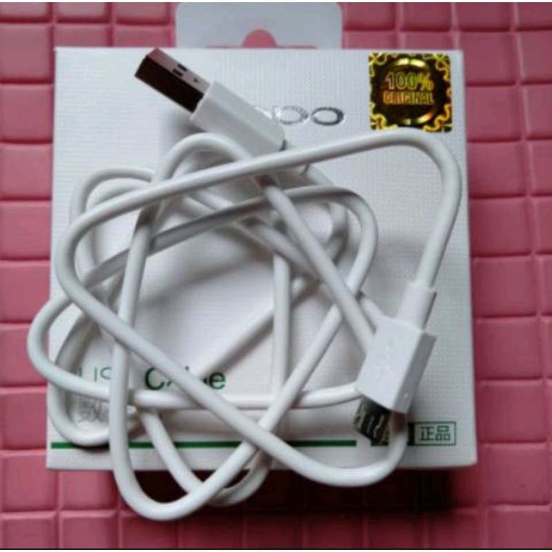 kabel kabel charger casan oppo micro ori
