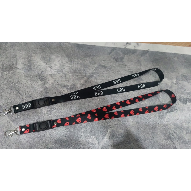 CUSTOM LANYARD BAHAN TISSUE