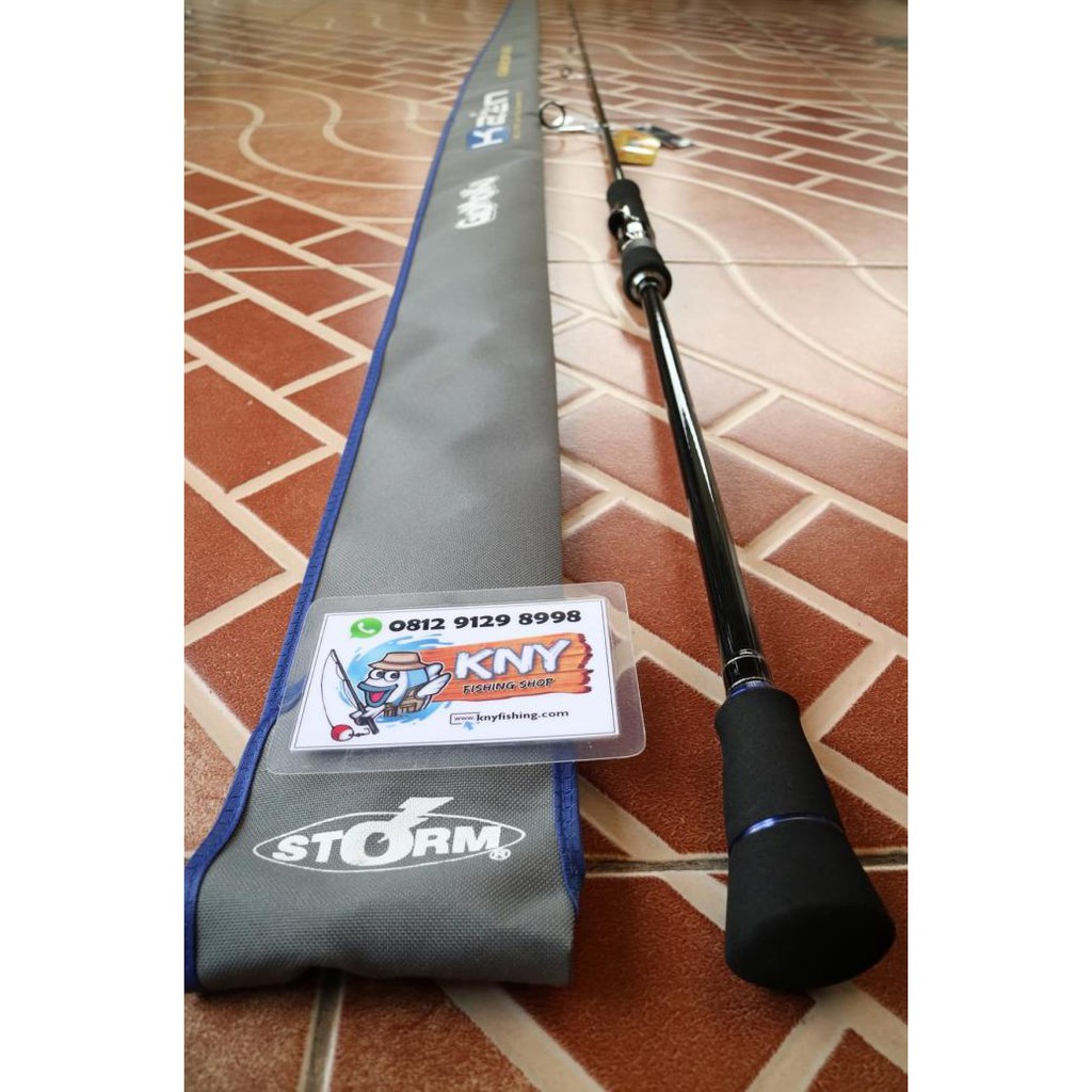 Rod Joran Storm Gomoku Black Kaiten New 2016 Facelift Spinning Type