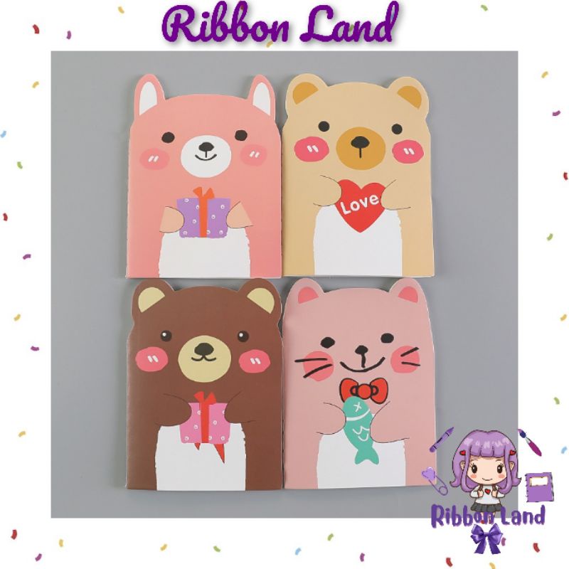 

Buku Kecil Saku Motif Hewan Lucu