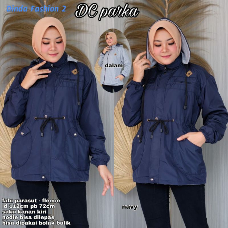 DC Parka Jaket - Jaket Parasut - Jaket Wanita