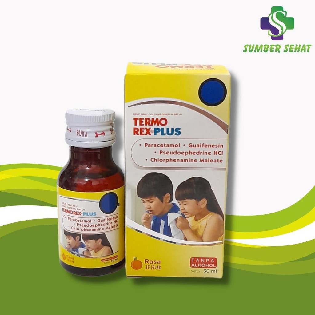 TERMOREX PLUS SIRUP 30 ML