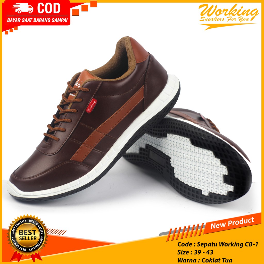 Working Sneakers For You Sepatu Pria Kasual CB-01