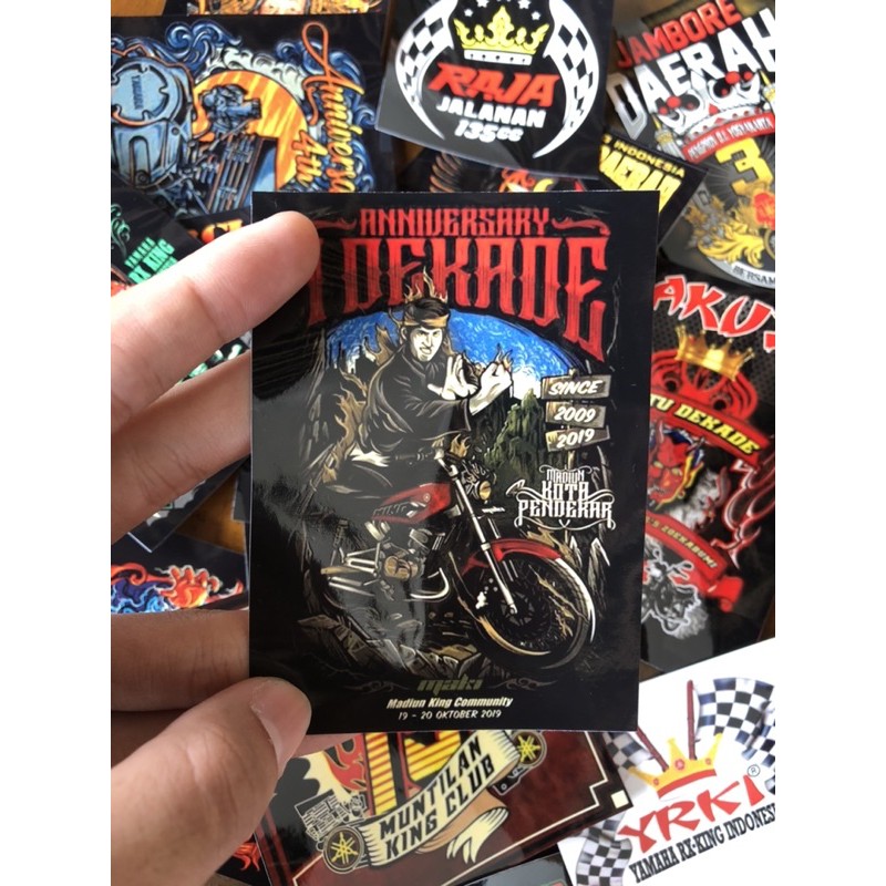 sticker touring RX King variasi stiker