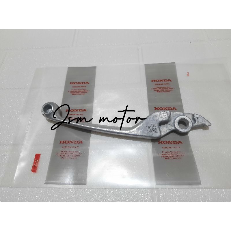 HENDEL REM KANAN K81 BEAT F1 LED 2021 SCOOPY NEW VARIO150 NEW SILVER