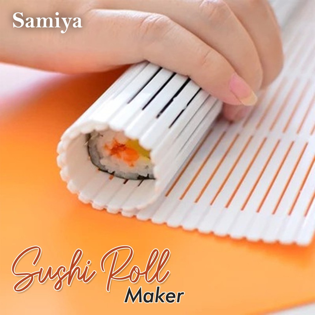 penggiling sushi / roll sushi maker / nori seaweed sushi roll maker / tempat penggiling sushi