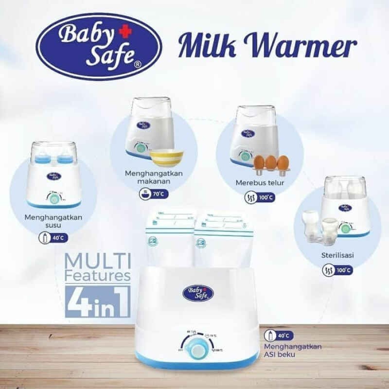 ♥BabyYank♥ BABY SAFE TWIN BOTTLE WARMER &amp; STERILIZER LB216/ MESIN PENGHANGAT BOTOL SUSU