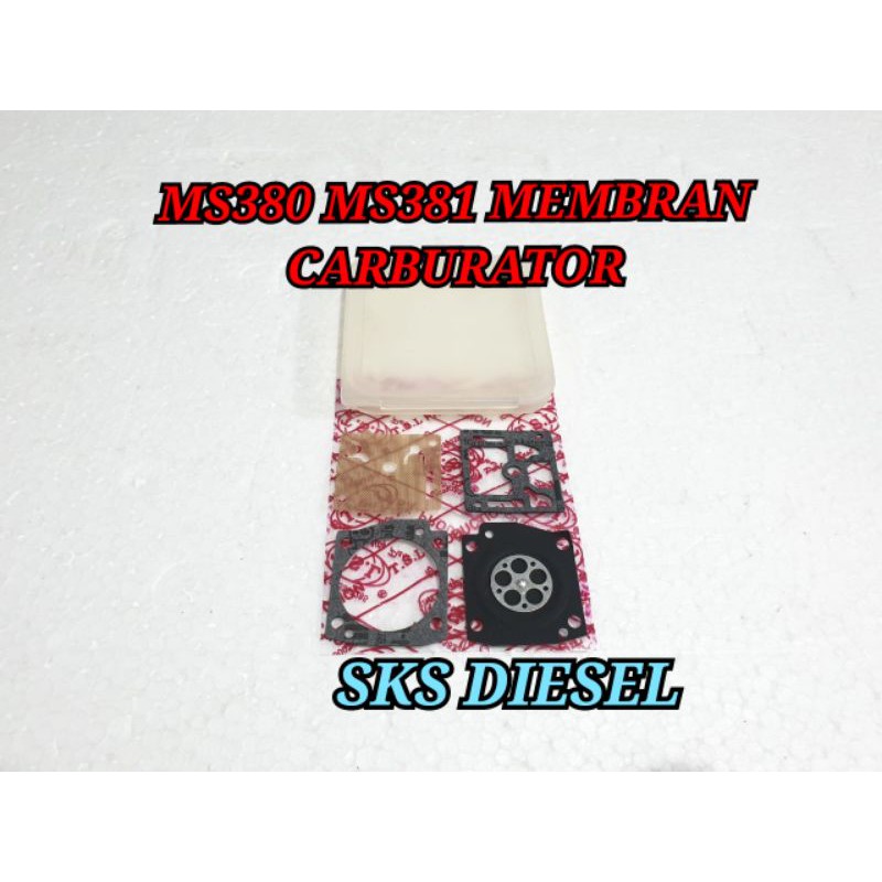 MS380 MS381 Membran Carburator Karburator Chainsaw Senso Sinso STIHL