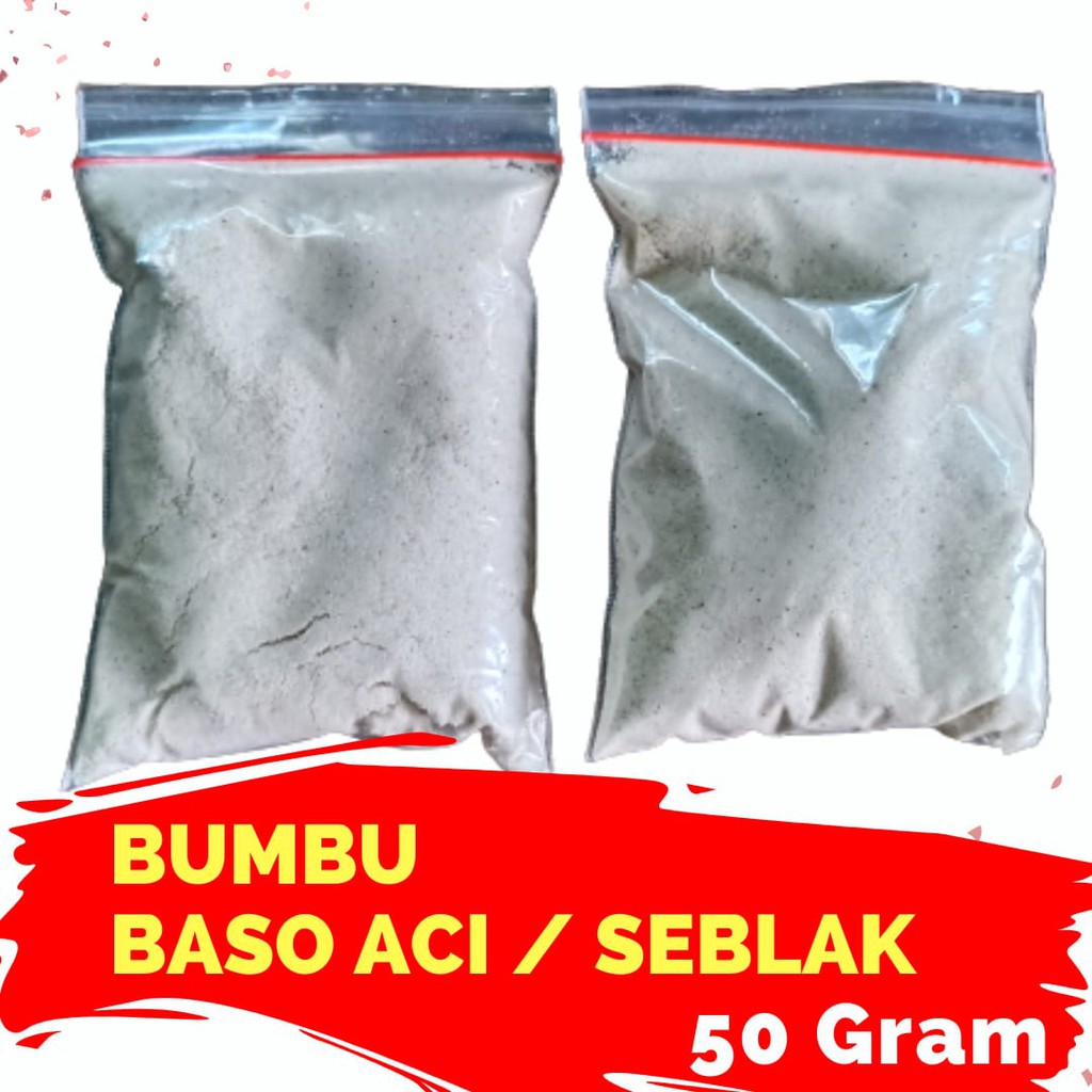 

Bumbu Baso Aci Sachet Bumbu Seblak Bumbu Serba Guna
