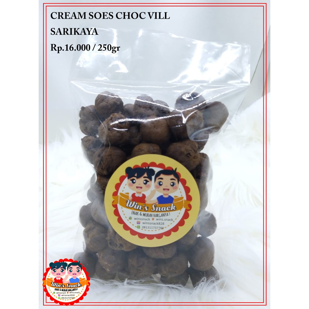 

SOES CREAM CHOC VILL 250GR