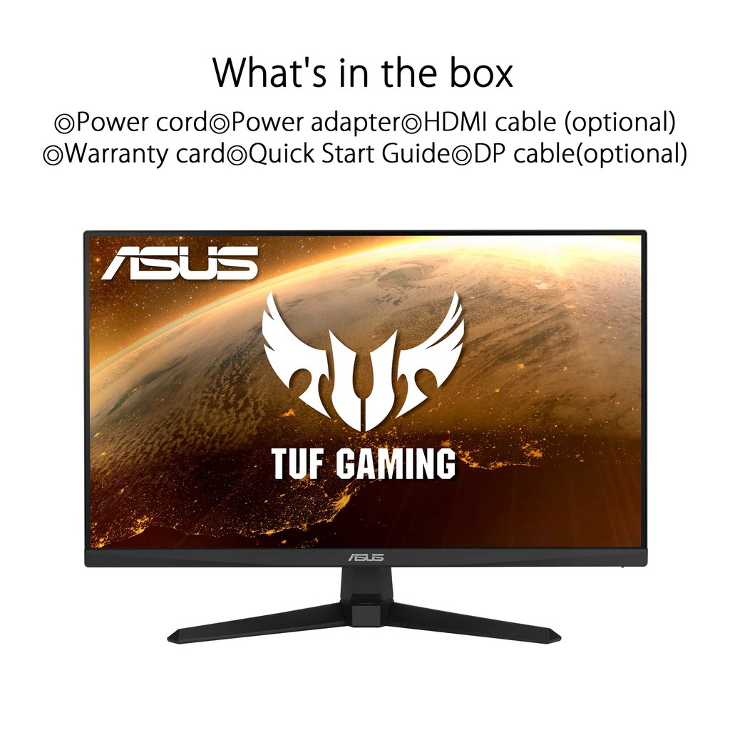 LED ASUS TUF GAMING VG249Q1A 24&quot; IPS 165Hz 1ms FreeSync Monitor Inch