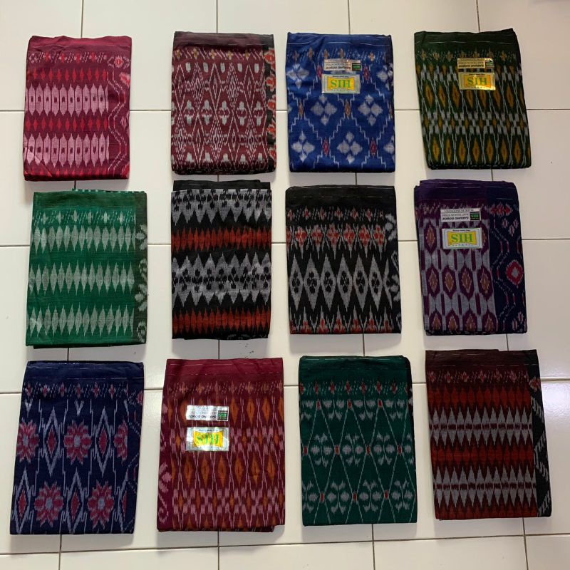 (Promo) Custom Sarung Goyor Tenun 100% Asli Produk Tegal Cap Botol