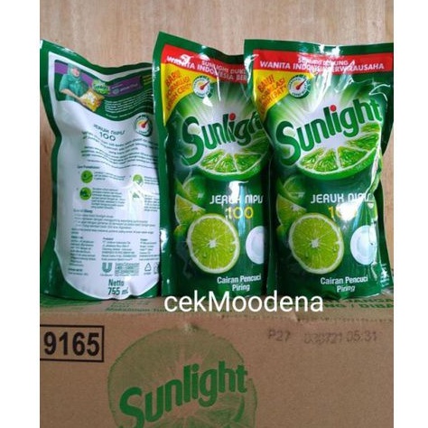 Sunlight sabun cuci piring cair murah 755ml
