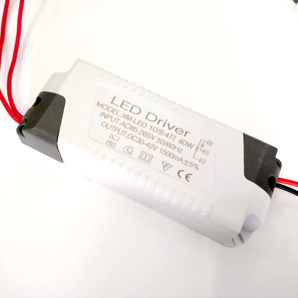 LED Driver Casing Plastik (36-50) x 1Watt/40Watt/50Watt