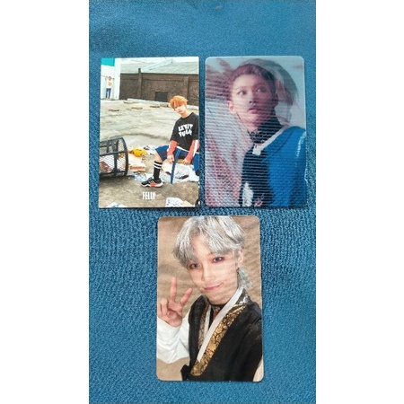 PC PHOTOCARD STRAY KIDS FELIX LENTICULAR LEVANTER I AM WHO NOEASY HANBOK
