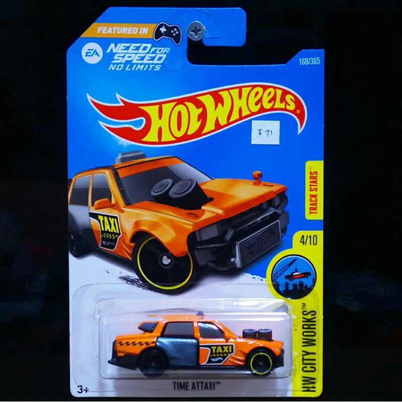 Hot Wheels murah Time Attaxi Need For Speed No Limits orange original Mattel
