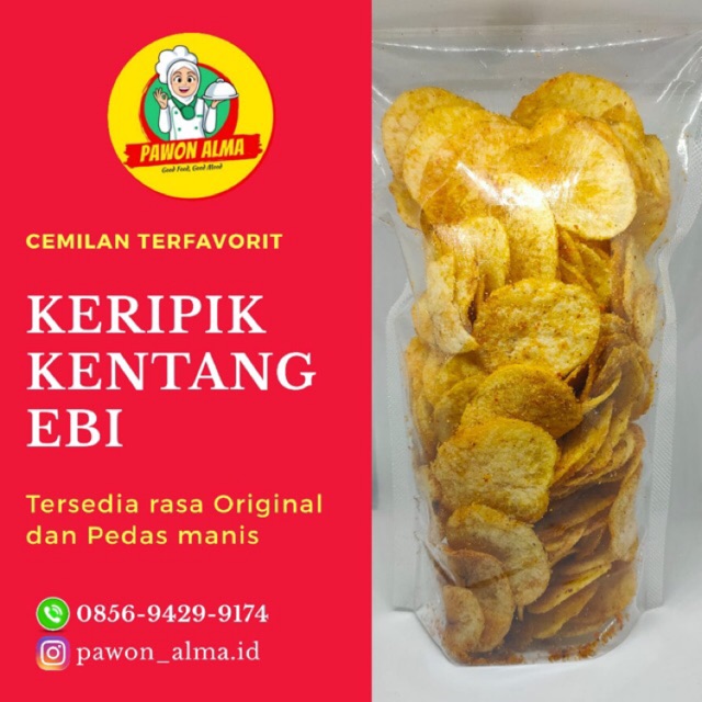 

Kentang ebi pawon alma